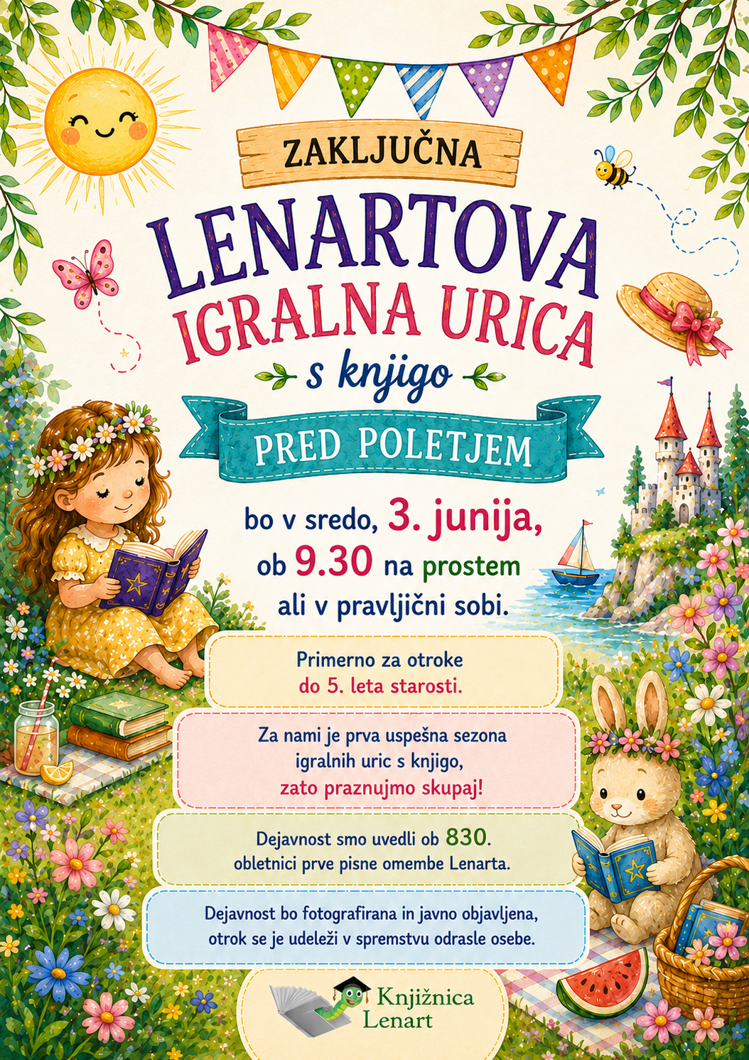 LENARTOVA IGRALNA URICA S KNJIGO