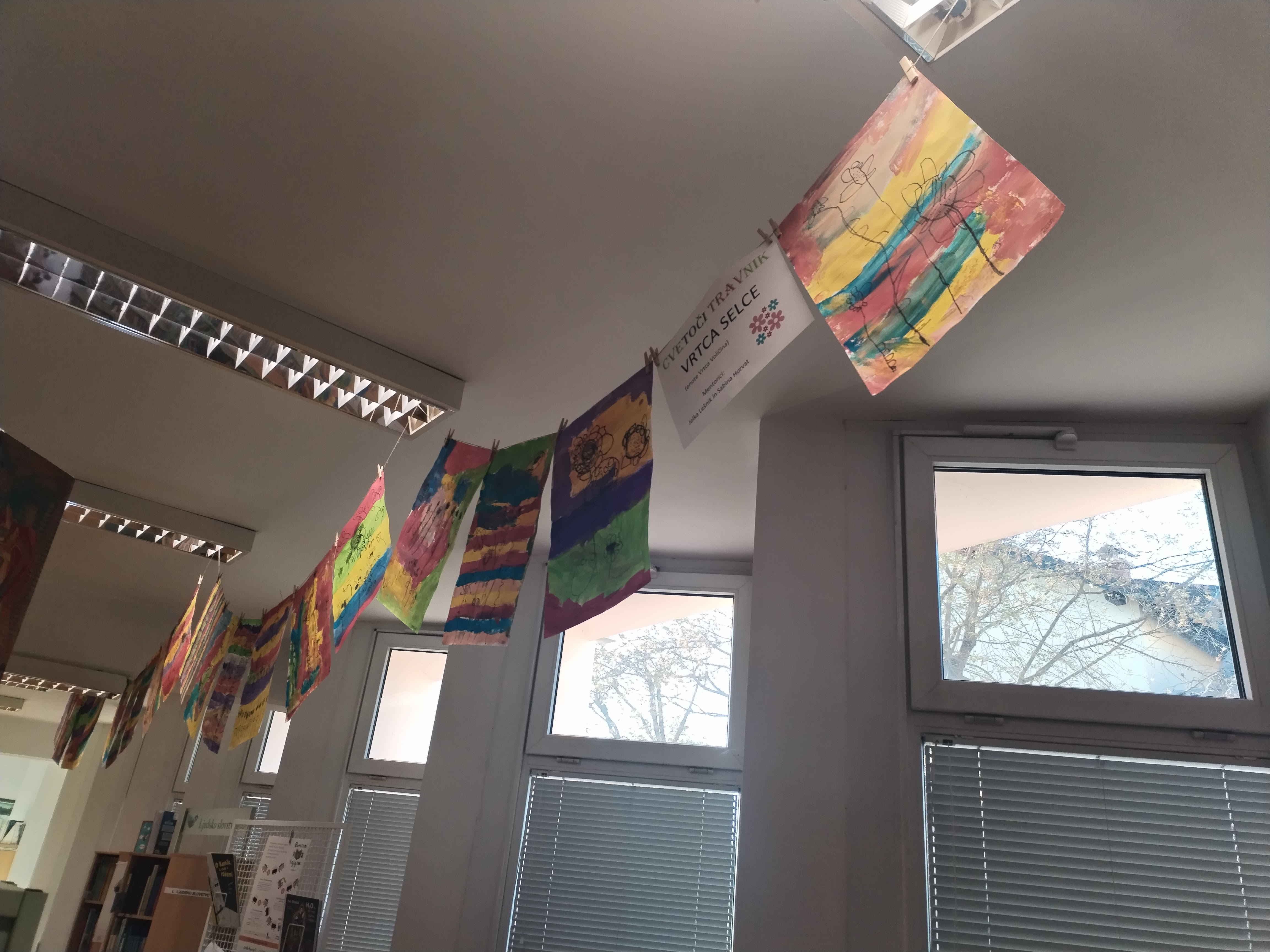 Razstava Vrtec Selce april 2026