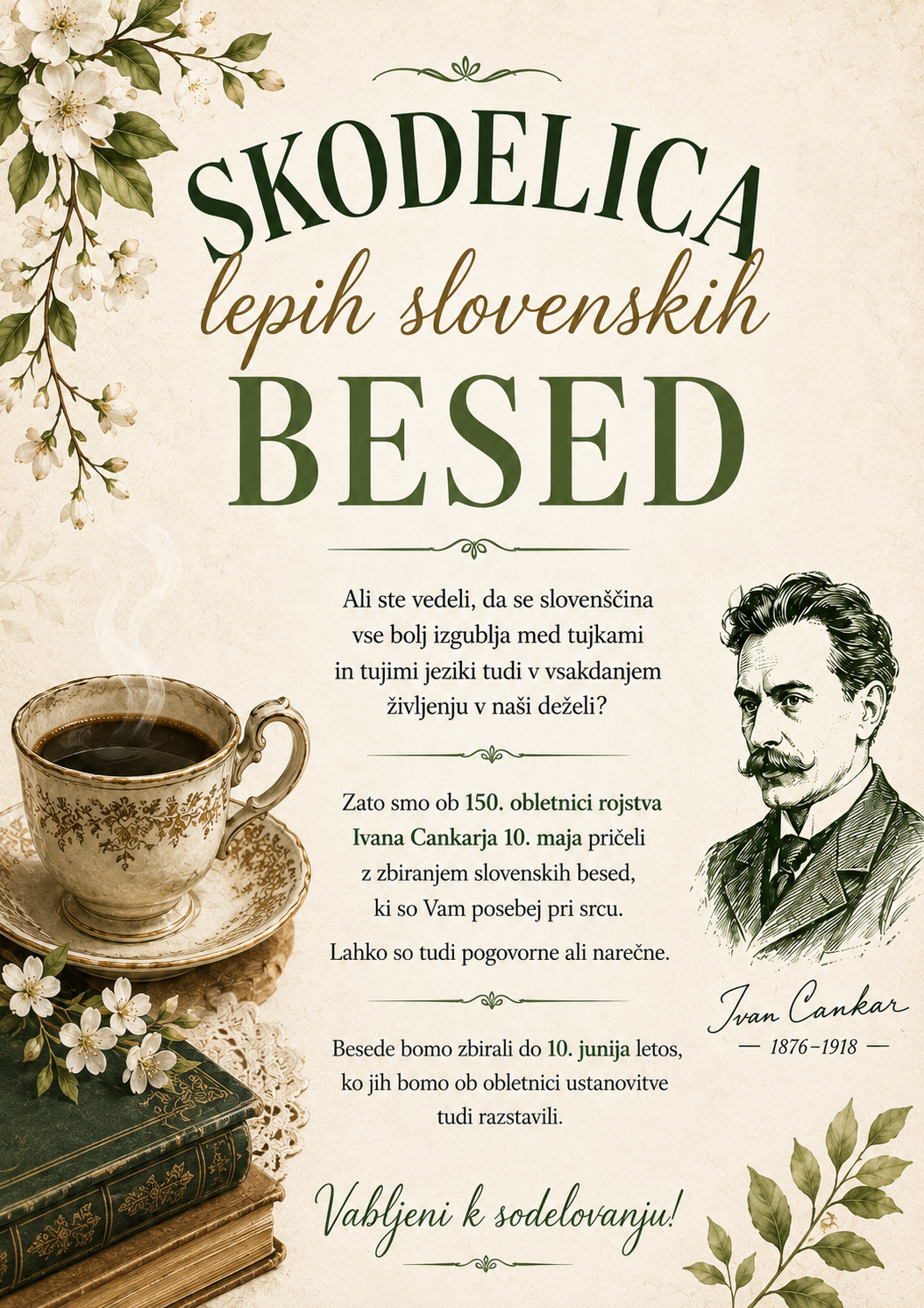 SKODELICA lepih slovenskih BESED maj 2026