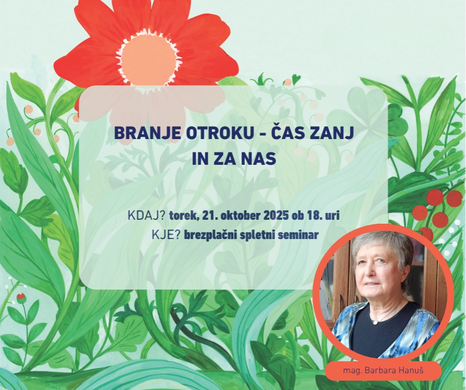 Spletni seminar za starše