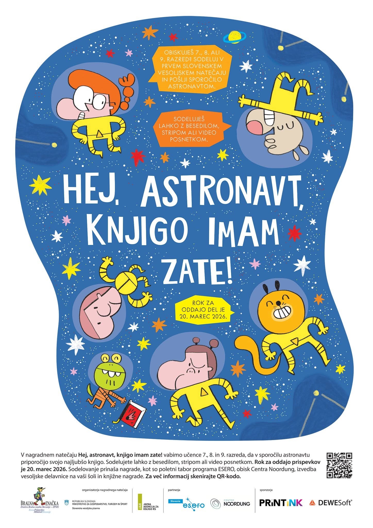NATEČAJ Astronavt