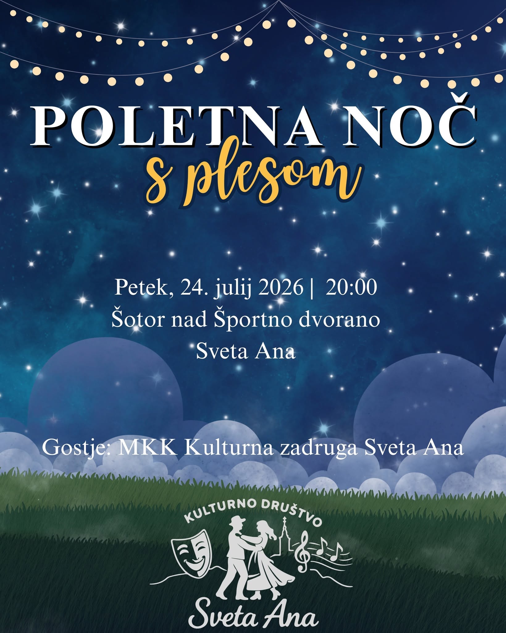 Poletna noč s plesom Sveta Ana