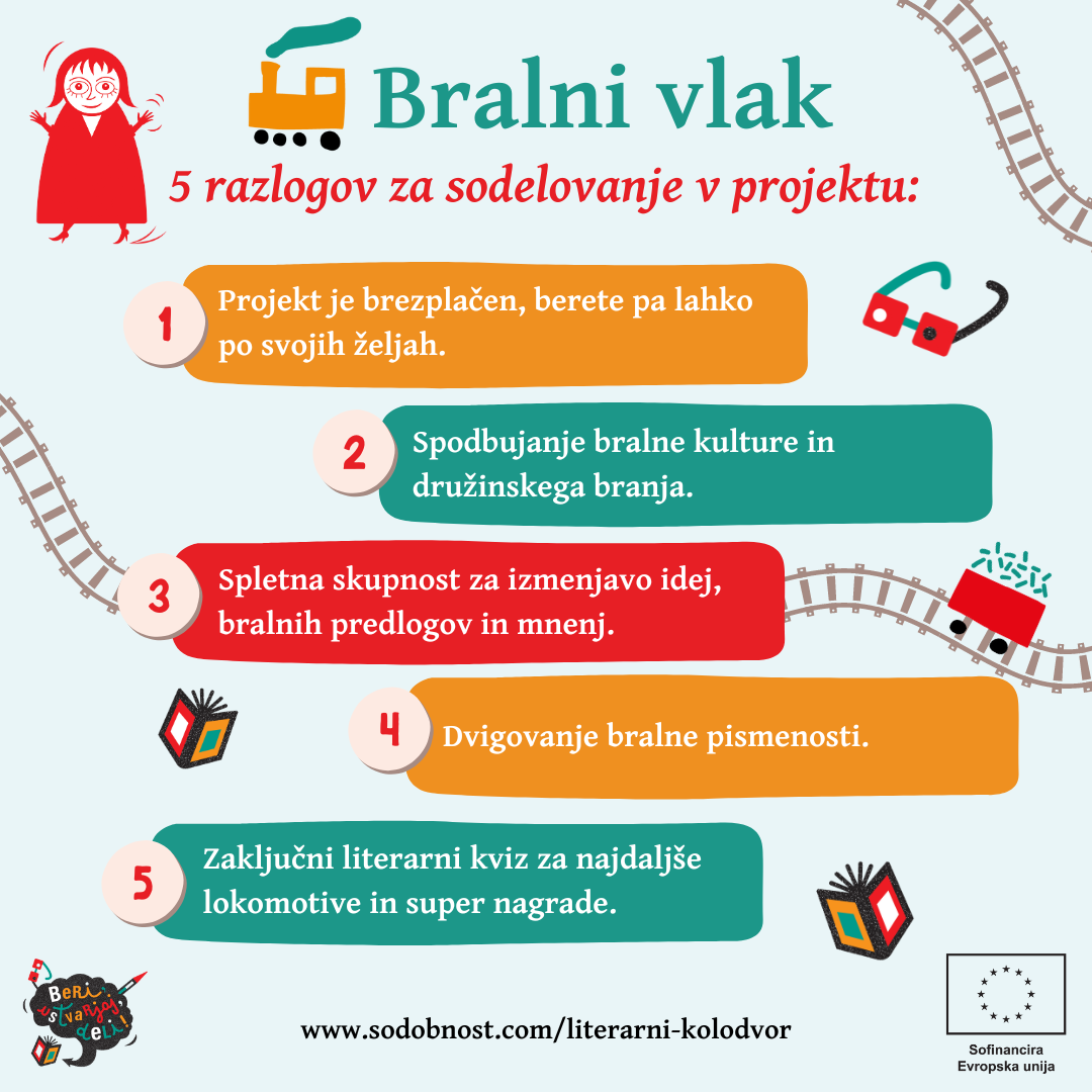RAZLOGI ZA SODELOVANJE Bralni vlak