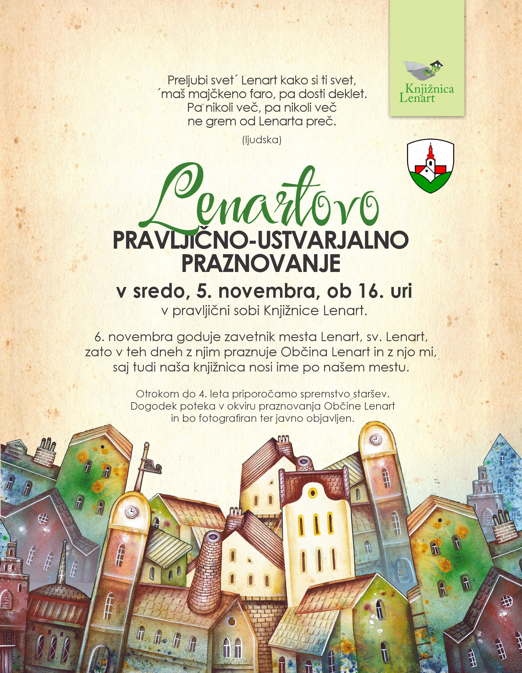 Pravljična 5. 11. 2025 LENARTOVO