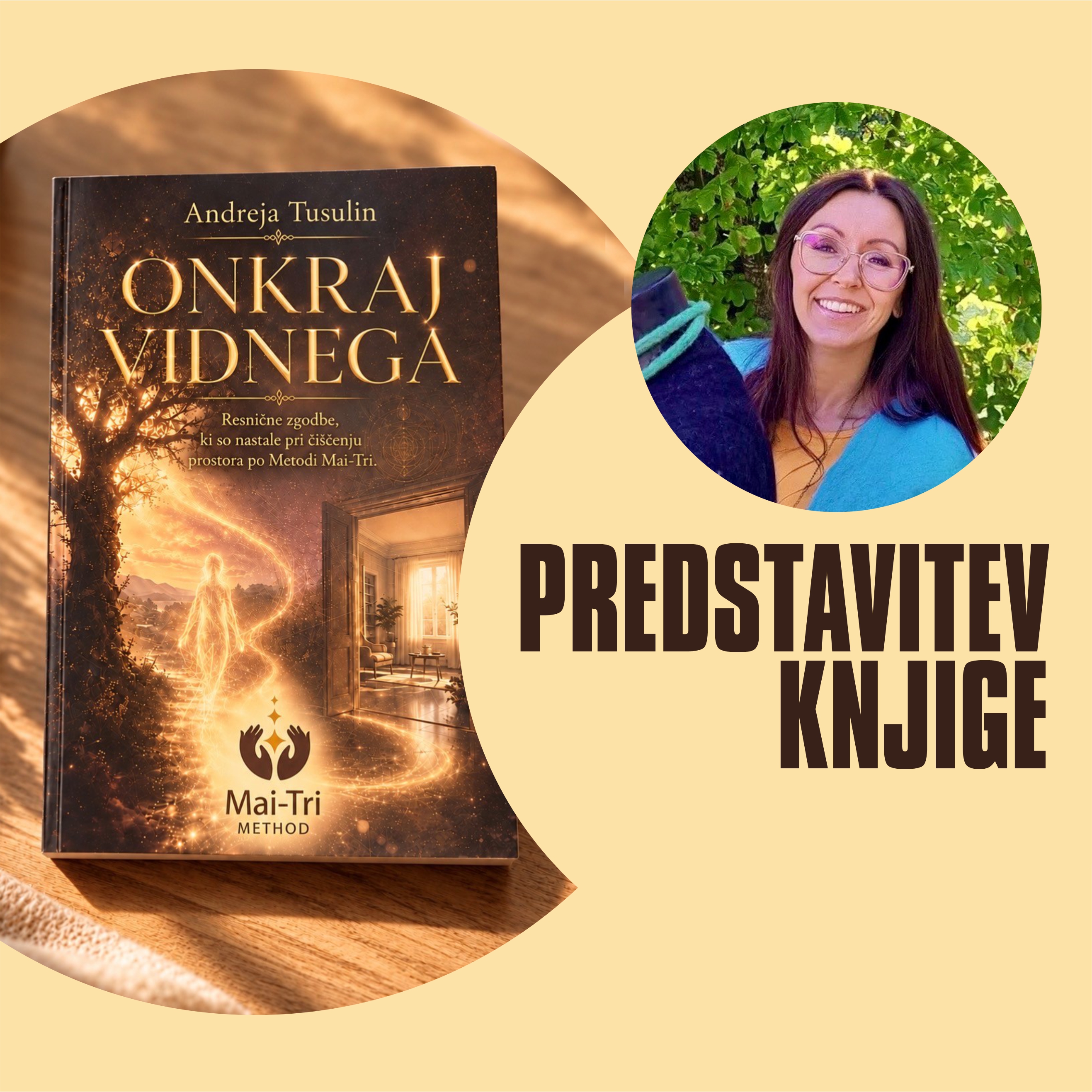 Predstavitev knjige ONKRAJ VIDNEGA domačinke ANDREJE TUSULIN